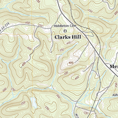 United States Geological Survey Clarks Hill, SC (2020, 24000-Scale) digital map