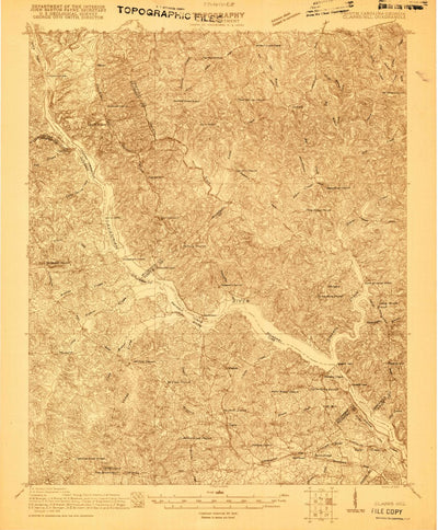 United States Geological Survey Clarks Hill, SC-GA (1920, 48000-Scale) digital map