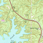 United States Geological Survey Clarks Hill, SC-GA (1964, 24000-Scale) digital map