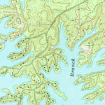 United States Geological Survey Clarks Hill, SC-GA (1964, 24000-Scale) digital map
