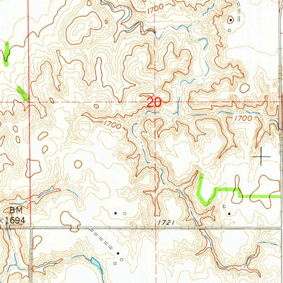 United States Geological Survey Clarks, NE (1962, 24000-Scale) digital map