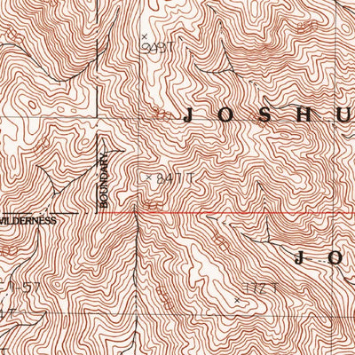 United States Geological Survey Clarks Pass, CA (1985, 24000-Scale) digital map