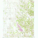 United States Geological Survey Clarksburg, IN (1958, 24000-Scale) digital map