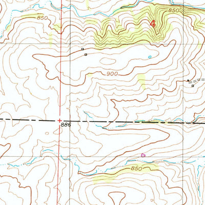 United States Geological Survey Clarksburg, MO (1952, 24000-Scale) digital map