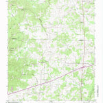 United States Geological Survey Clarksburg, TN (1950, 24000-Scale) digital map