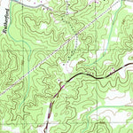 United States Geological Survey Clarksburg, TN (1950, 24000-Scale) digital map