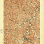 United States Geological Survey Clarksburg, WV (1925, 62500-Scale) digital map