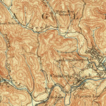 United States Geological Survey Clarksburg, WV (1925, 62500-Scale) digital map