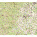 United States Geological Survey Clarksburg, WV (1982, 100000-Scale) digital map