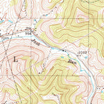 United States Geological Survey Clarksburg, WV (1996, 24000-Scale) digital map