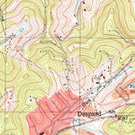 United States Geological Survey Clarksburg, WV (1996, 24000-Scale) digital map