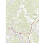 United States Geological Survey Clarksburg, WV (2023, 24000-Scale) digital map