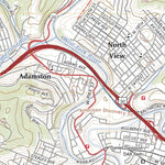 United States Geological Survey Clarksburg, WV (2023, 24000-Scale) digital map
