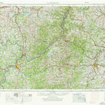 United States Geological Survey Clarksburg, WV-OH-PA (1956, 250000-Scale) digital map