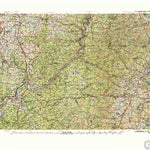 United States Geological Survey Clarksburg, WV-OH-PA (1988, 250000-Scale) digital map