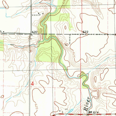 United States Geological Survey Clarksdale, IL (1979, 24000-Scale) digital map