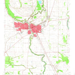 United States Geological Survey Clarksdale, MS (1967, 24000-Scale) digital map