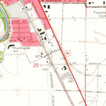United States Geological Survey Clarksdale, MS (1967, 24000-Scale) digital map