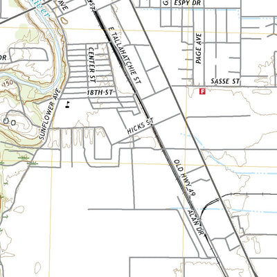 United States Geological Survey Clarksdale, MS (2020, 24000-Scale) digital map