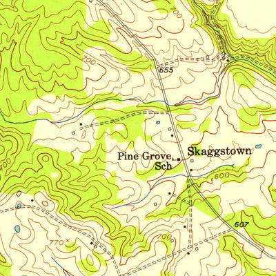 United States Geological Survey Clarkson, KY (1954, 24000-Scale) digital map