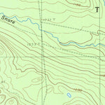 United States Geological Survey Clarkson Pond, ME (1989, 24000-Scale) digital map