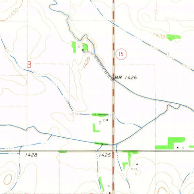 United States Geological Survey Clarkson SE, NE (1966, 24000-Scale) digital map