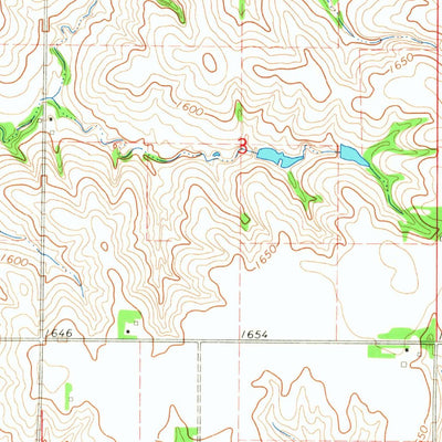 United States Geological Survey Clarkson SW, NE (1966, 24000-Scale) digital map