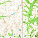 United States Geological Survey Clarkson SW, NE (1966, 24000-Scale) digital map