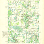 United States Geological Survey Clarkston, MI (1936, 31680-Scale) digital map