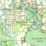 United States Geological Survey Clarkston, MI (1936, 31680-Scale) digital map