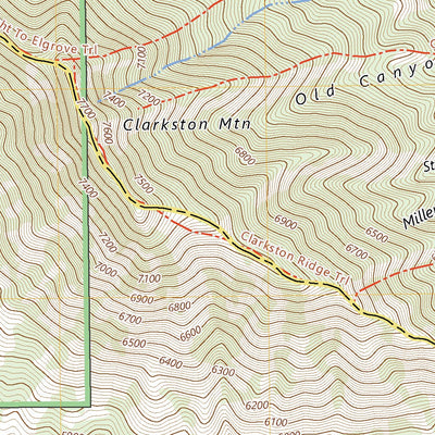 United States Geological Survey Clarkston, UT (2023, 24000-Scale) digital map
