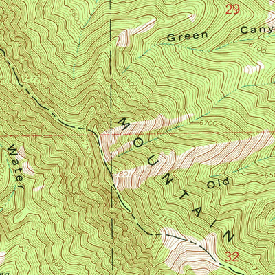 United States Geological Survey Clarkston, UT-ID (1964, 24000-Scale) digital map