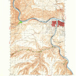 United States Geological Survey Clarkston, WA-ID (1945, 62500-Scale) digital map