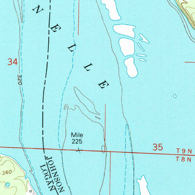 United States Geological Survey Clarksville, AR (1993, 24000-Scale) digital map
