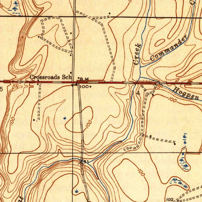 United States Geological Survey Clarksville, FL (1944, 31680-Scale) digital map