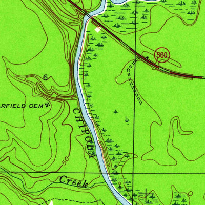 United States Geological Survey Clarksville, FL (1945, 24000-Scale) digital map