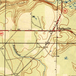 United States Geological Survey Clarksville, FL (1945, 31680-Scale) digital map