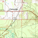 United States Geological Survey Clarksville, FL (1990, 24000-Scale) digital map