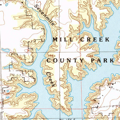 United States Geological Survey Clarksville, IL (1998, 24000-Scale) digital map