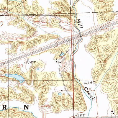 United States Geological Survey Clarksville, IL (1998, 24000-Scale) digital map