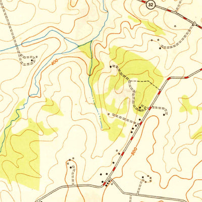 United States Geological Survey Clarksville, MD (1951, 24000-Scale) digital map