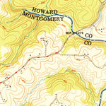 United States Geological Survey Clarksville, MD (1951, 24000-Scale) digital map
