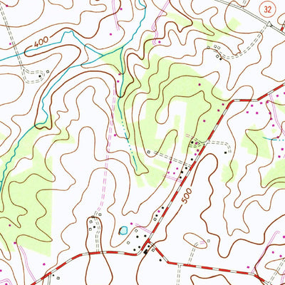United States Geological Survey Clarksville, MD (1957, 24000-Scale) digital map