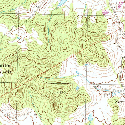 United States Geological Survey Clarksville, MO-IL (1978, 24000-Scale) digital map