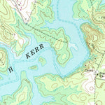 United States Geological Survey Clarksville South, VA-NC (1968, 24000-Scale) digital map