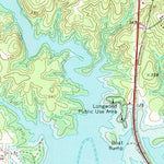 United States Geological Survey Clarksville South, VA-NC (1968, 24000-Scale) digital map