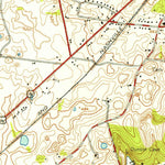 United States Geological Survey Clarksville, TN (1951, 24000-Scale) digital map