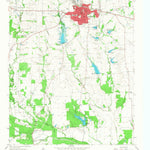 United States Geological Survey Clarksville, TX (1964, 24000-Scale) digital map