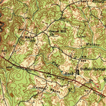 United States Geological Survey Clarksville, VA-NC (1943, 62500-Scale) digital map