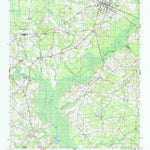 United States Geological Survey Clarkton, NC (1987, 24000-Scale) digital map